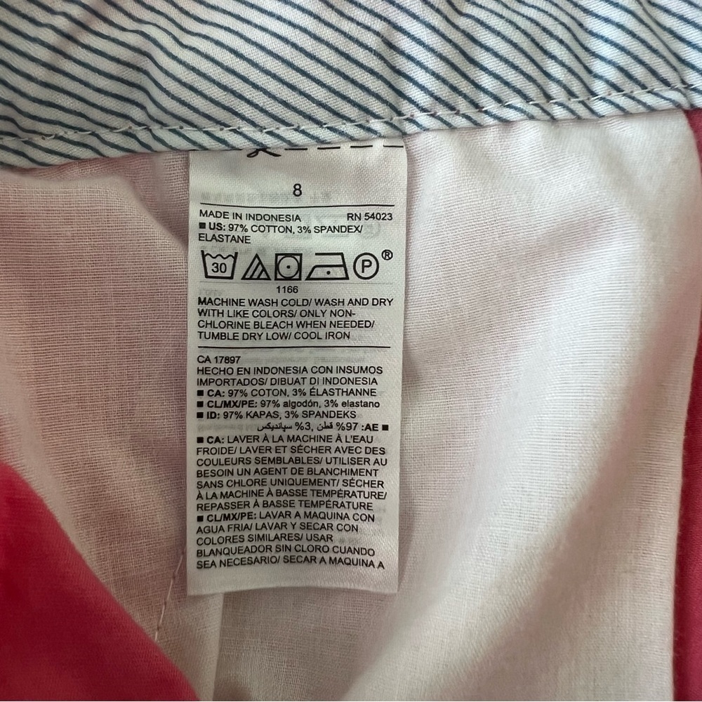 2/$30 Old Navy Pink Bermudas Tailored Chino Shorts - Picture 9 of 10